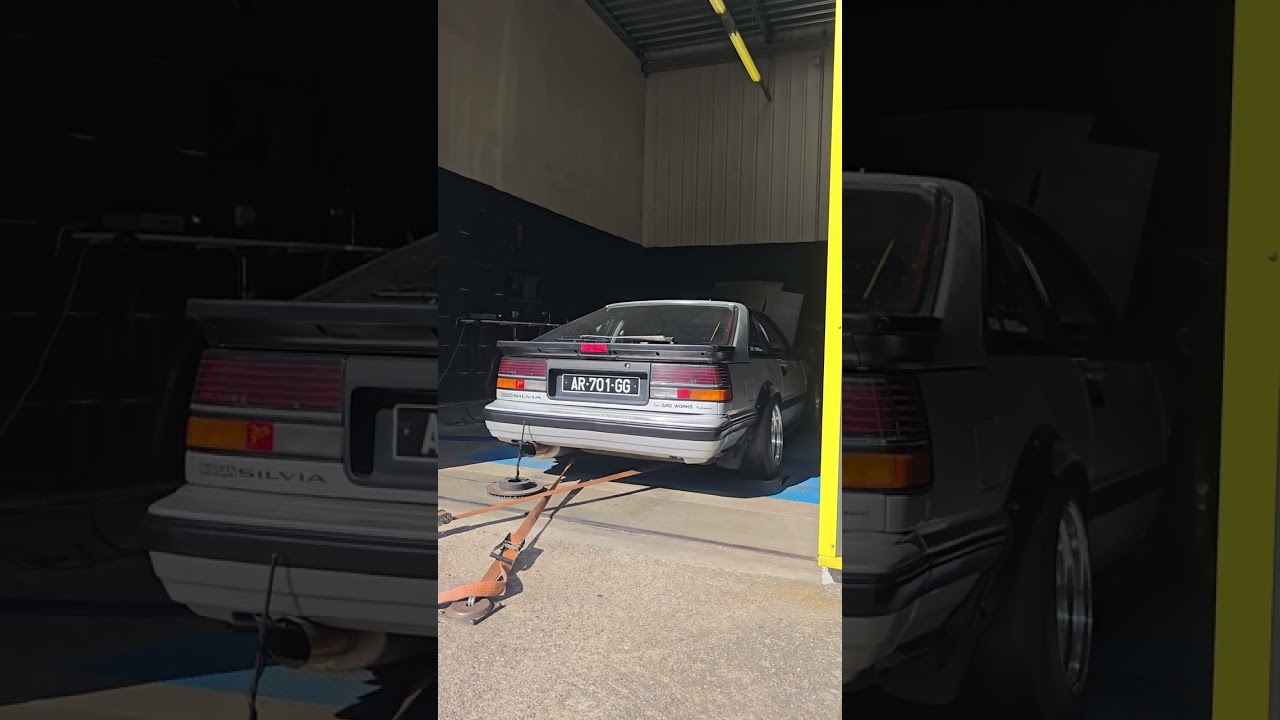 Nissan Silvia S12 dyno by Denr&eacute;e Custom Build #nissansilvia #nissansilvias12 #nissan200sx #rb25det