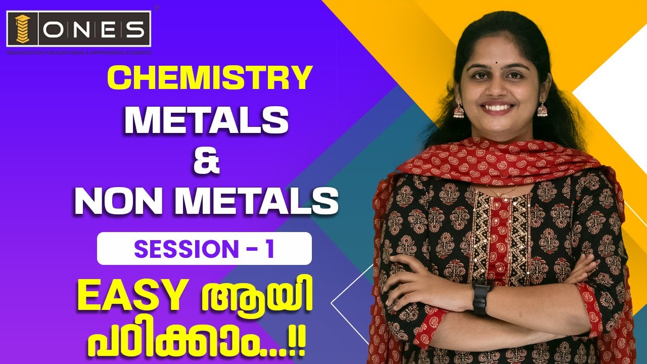 RRB JE | CHEMISTRY - METALS & NON METALS - SESSION 1