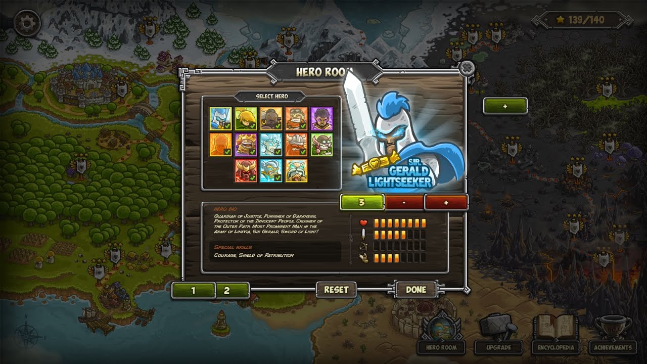Infinite Heroes Mod for Kingdom Rush 1 (but still 0 rizz)