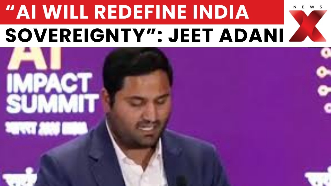 Global AI Summit 2026: Jeet Adani Calls for Energy, Cloud & Services Sovereignty at AI Summit 2026