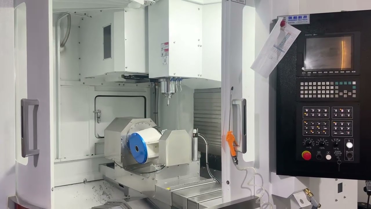 BYWJ precision 5-axis machine in operation #cnc #factory #cncmachining #manufacturing #cncprecision