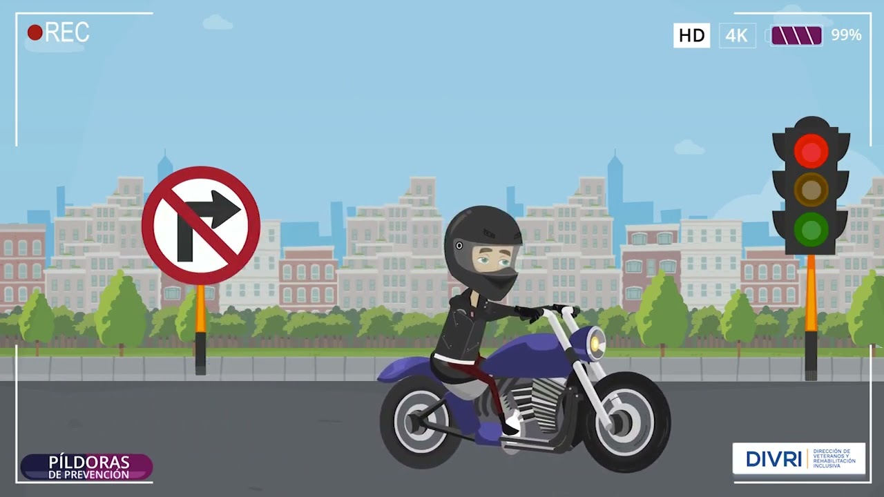Seguridad Vial para motociclistas