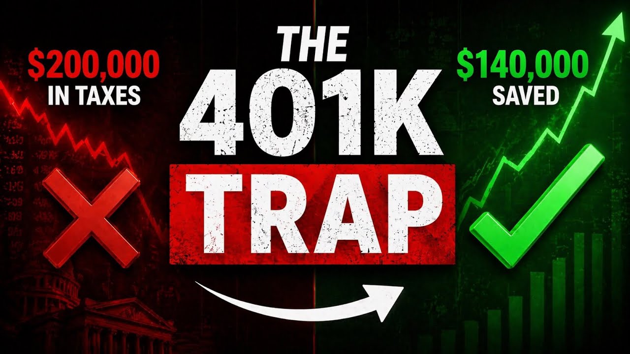 Начните жить без налогов прямо сейчас! Пенсионные планы 401k и IRA — это ловушка.