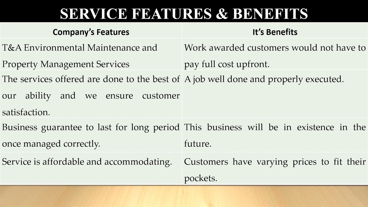 Tesia Ellis Powerpoint T&A Environmental Maintenance and Property Management Services