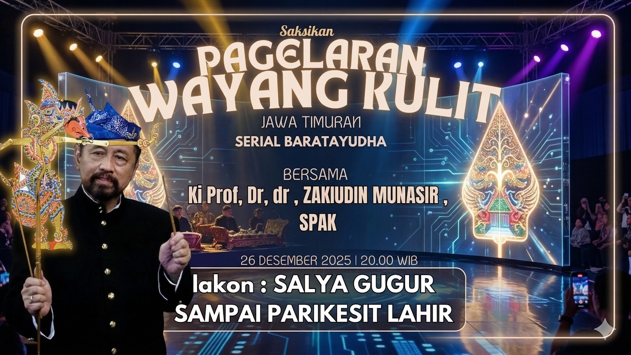Dalang Ki Prof, Dr, dr , ZAKIUDIN MUNASIR , SPAK #wayangkulitindonesia #wayangkulit #jaranan