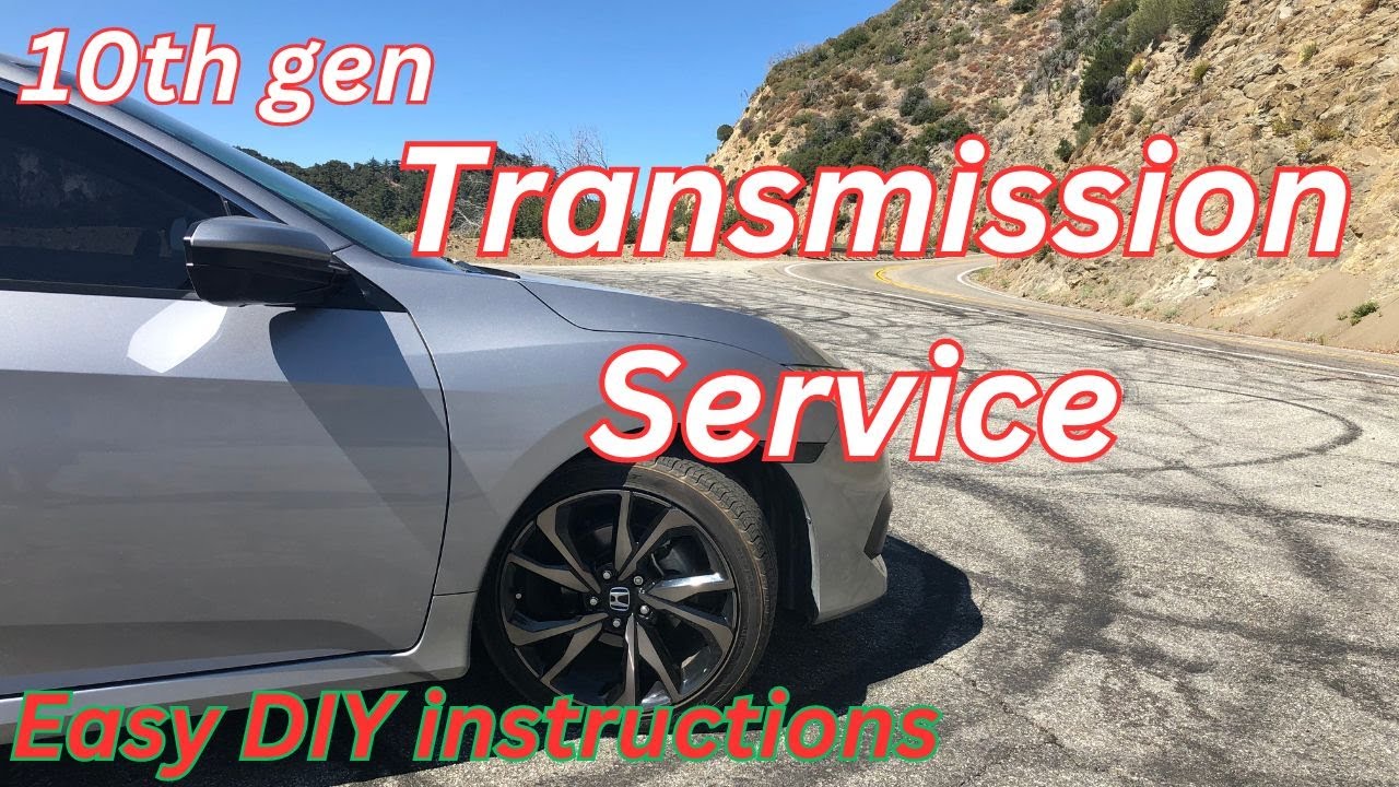 2016-2021 Honda civic - transmission oil drain