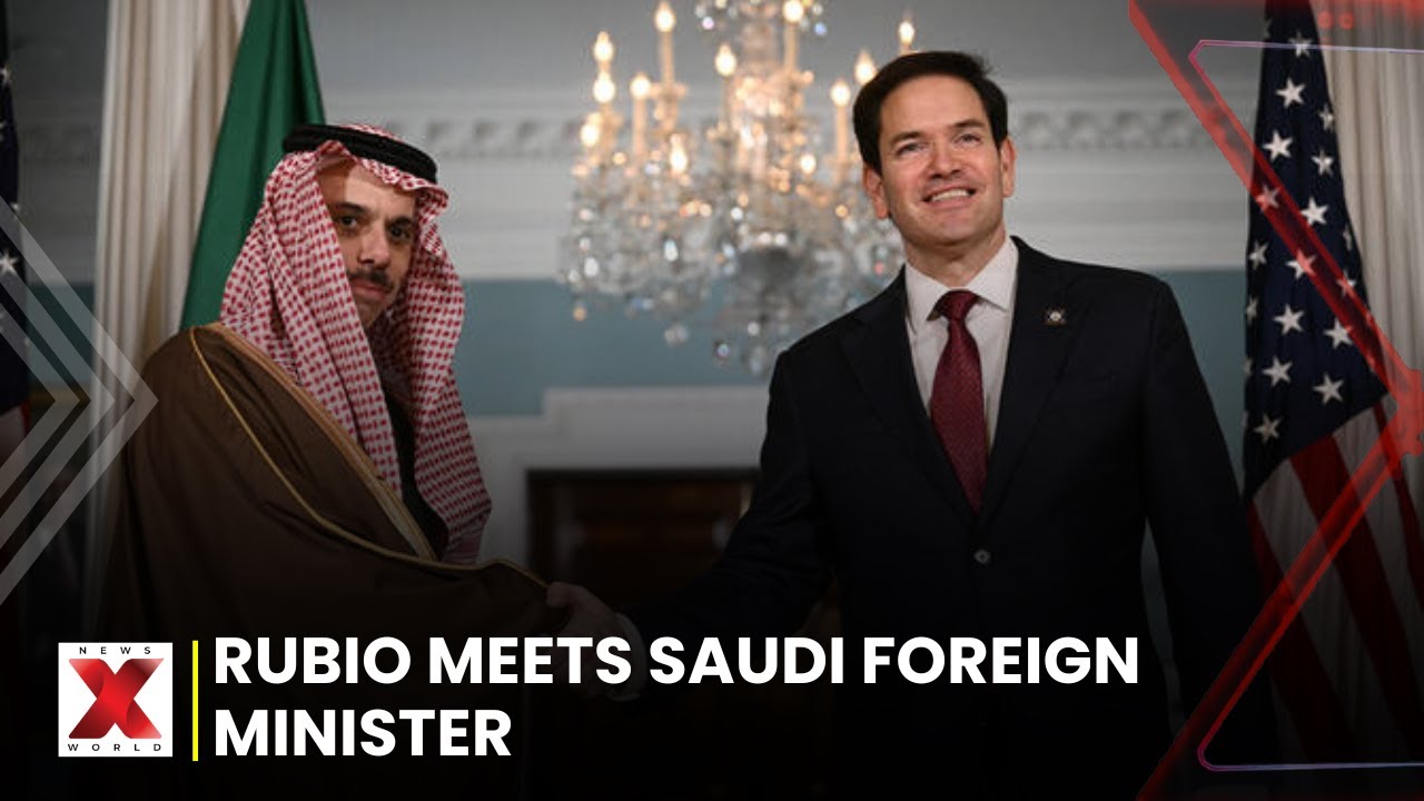 U.S. Secretary of State Marco Rubio Meets With Saudi Foreign Minister | NewsX World