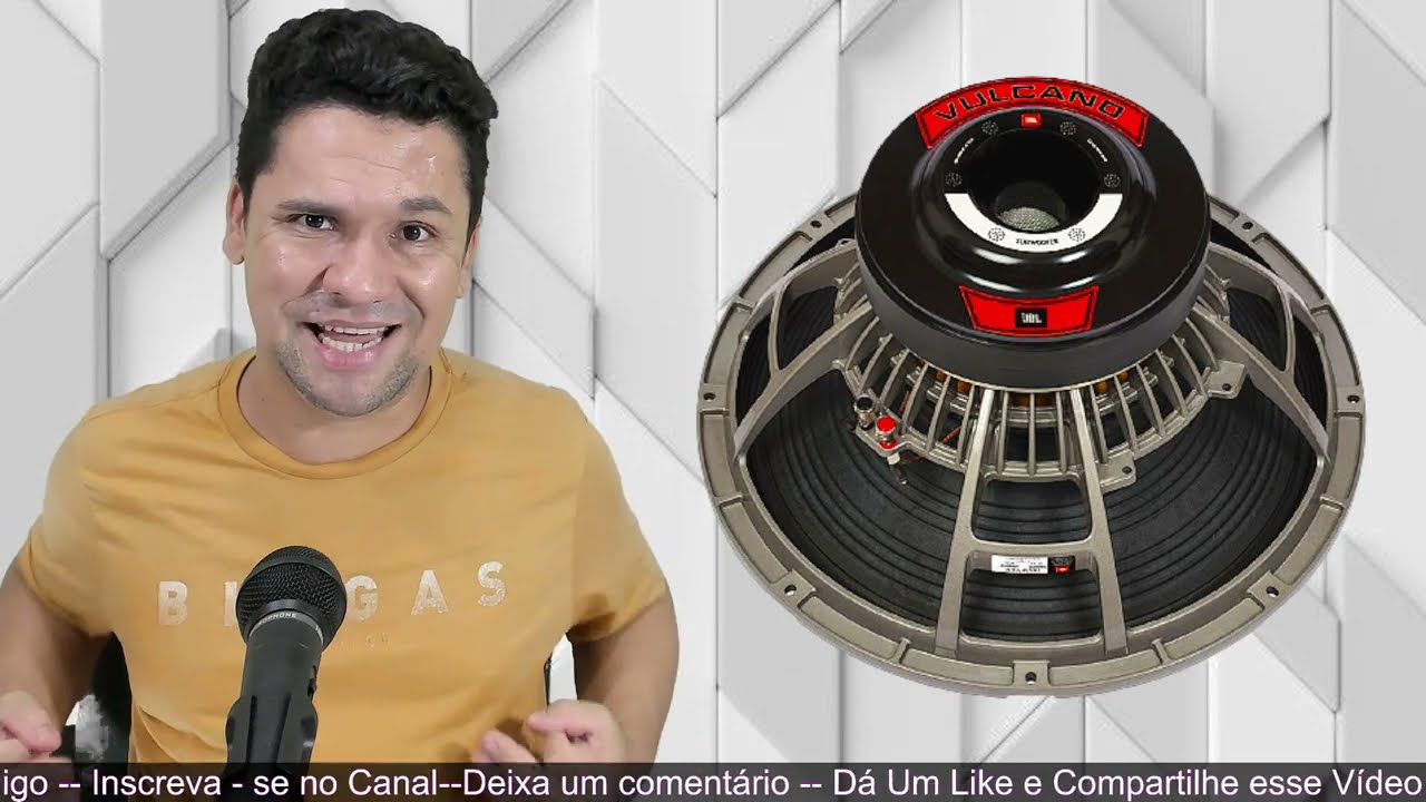 Grave de 18 polegadas - Qual a vamtagem? vulcano 3.8 jbl