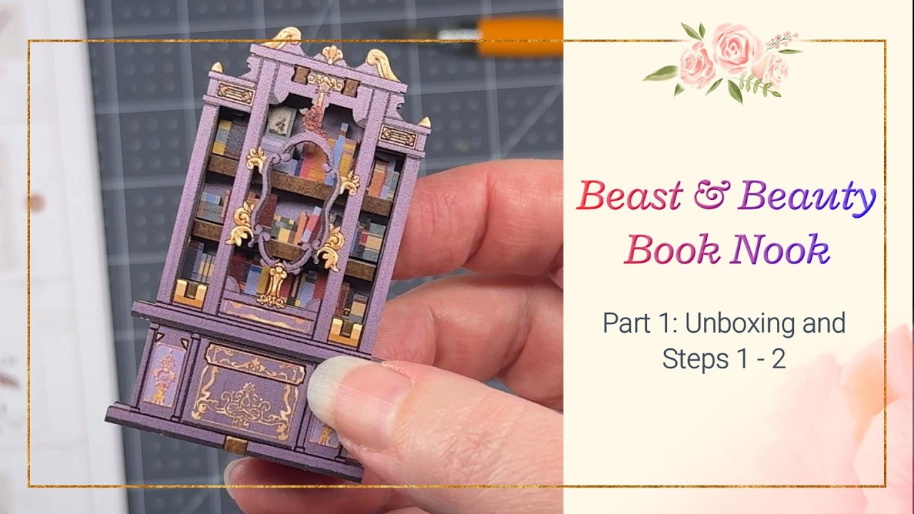 BEAST & BEAUTY BOOK NOOK 1: Unboxing & Steps 1-2