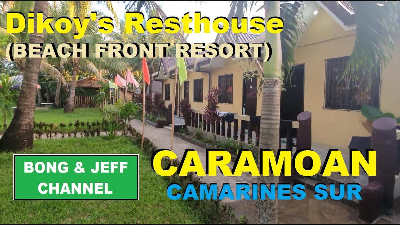 Vlog-036: Dikoys Resthouse, Caramoan, Camarines Sur  - Beach Front Resort