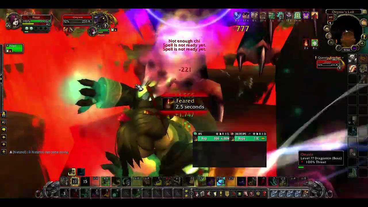 [MOP] Level 60 Monk Solo Level 60 Onyxia Part 2
