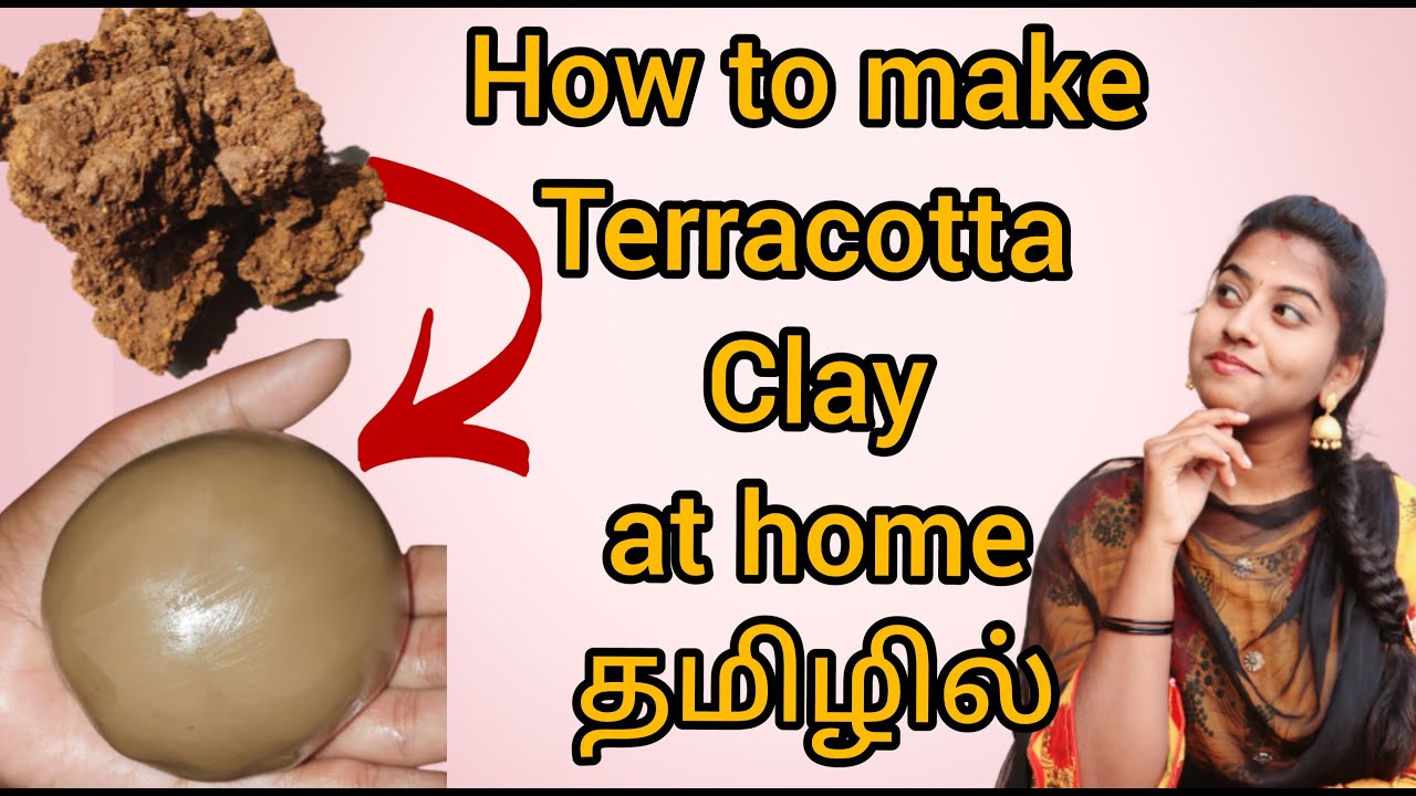 Class 2 🥰😍 / how to make terracotta Clay at home in tamil /Terracotta Clay making at home /🥰
