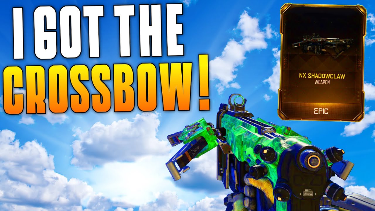 I GOT THE CROSSBOW! (NX SHADOWCLAW SUPPLY DROP UNBOXING) Black Ops 3 Crossbow Gameplay! - MatMicMar