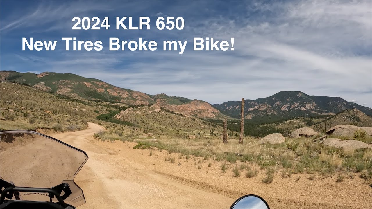 2024 KLR 650 - Tusk Waypoint Adventure Tire Review (Part 1)