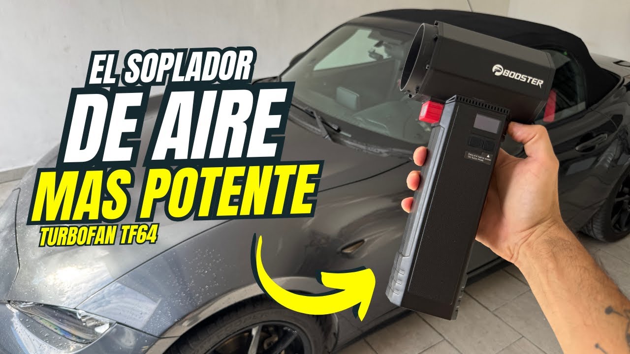 EL SOPLADOR DE AIRE MAS POTENTE / TURBO FAN BOOSTER TF64