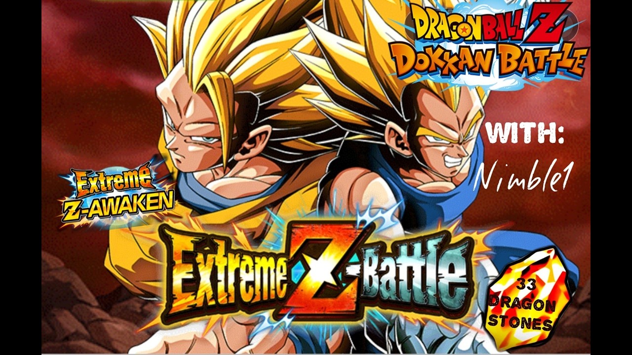 Получите 33 камня дракона | Экстремальная битва Z | PHY SSJ3 Гоку и Вегета 🐉Битва Доккан из Drago...