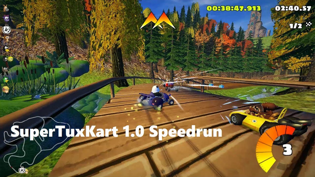 SuperTuxKart 1.0 Speedrun in 00:50:45.778 (w/ info in description)