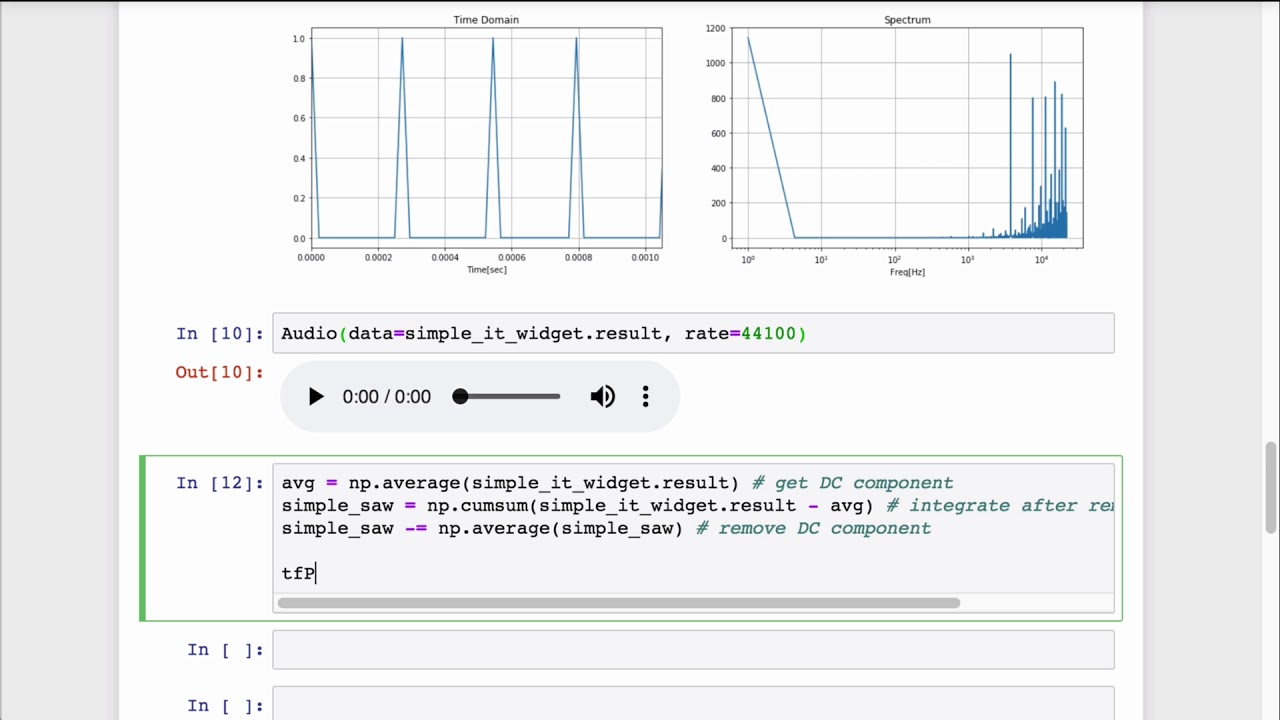 01 Advanced Synthesis Techniques | 01 Band Limited Impulse Trains