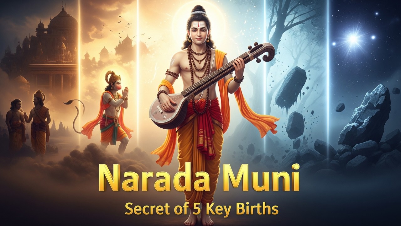 Narada Muni: The Sage Who Shaped Destiny | Truth, Maya & The Secret of Bhakti Revealed