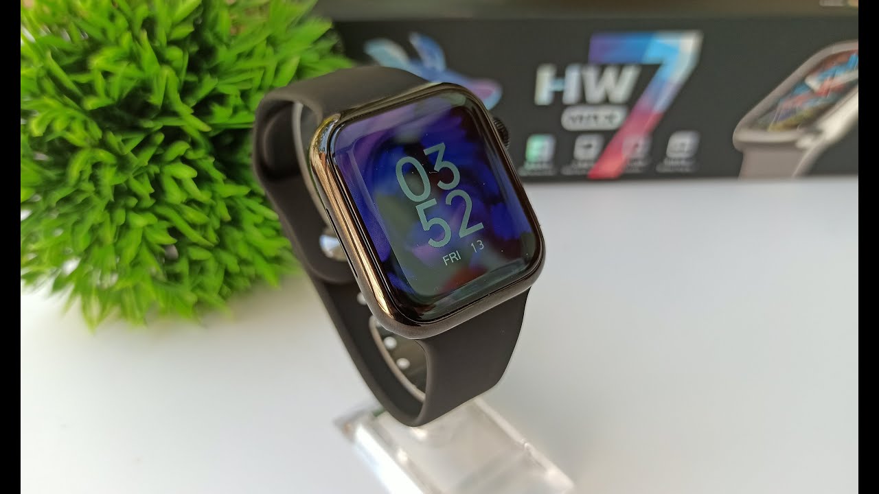 HW7 Max Smartwatch Review - Best Apple Watch Series 7 Clone with 1.99 inch Screen And New Software