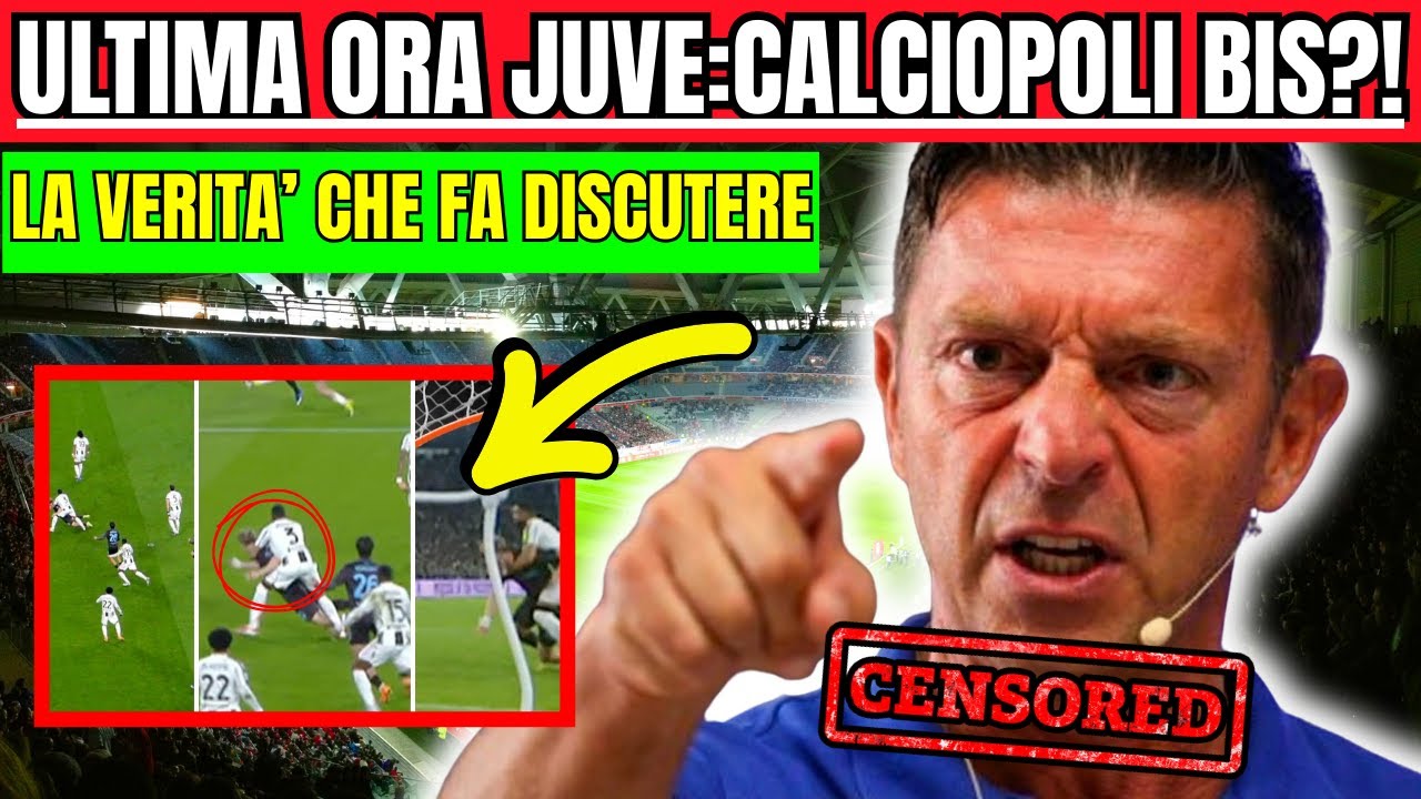 🚨 JUVENTUS SOTTO SHOCK! ROCCHI FURIOSO: ERRORI O COSPIRAZIONE DEGLI ARBITRI? 😱