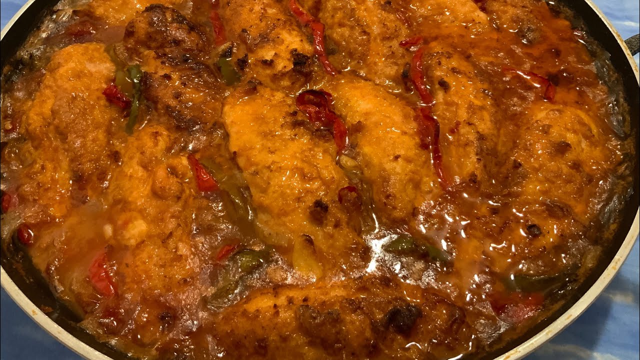 Peito de Frango no Forno com Pimentos e Cebola …delicia
