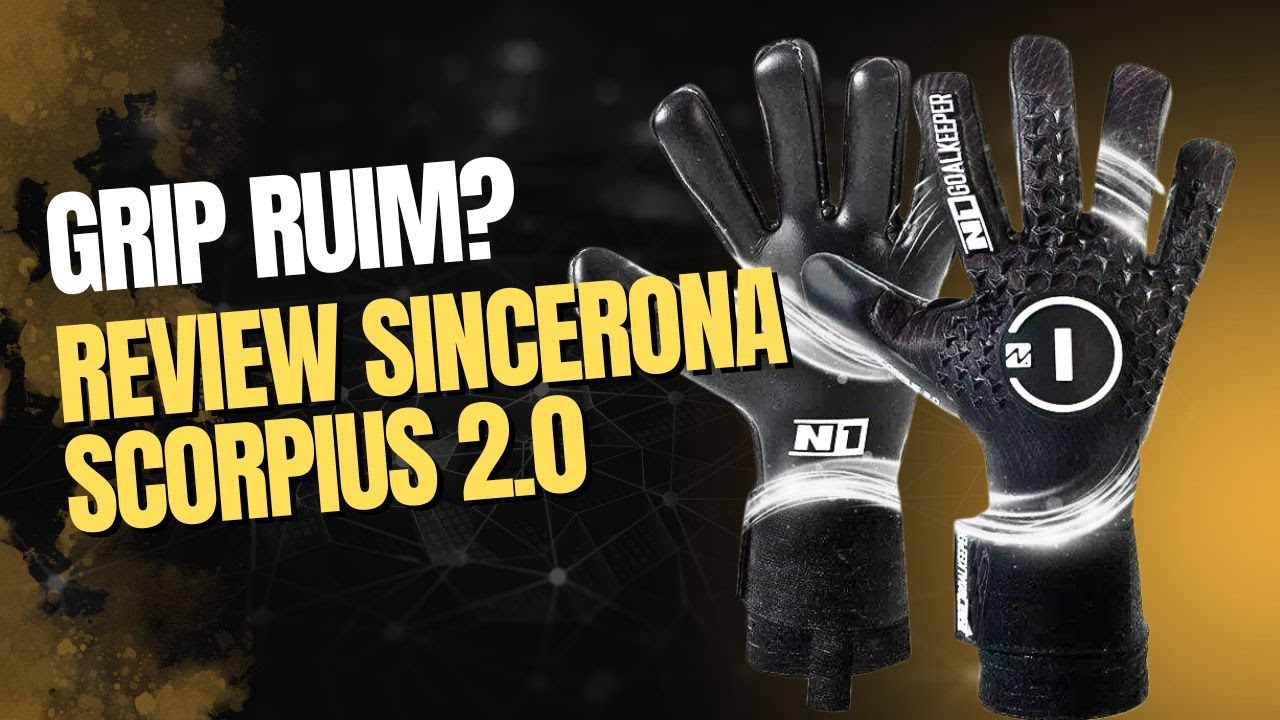 GRIP RUIM? REVIEW SINCERA LUVA N1 SCORPIUS 2.0 
