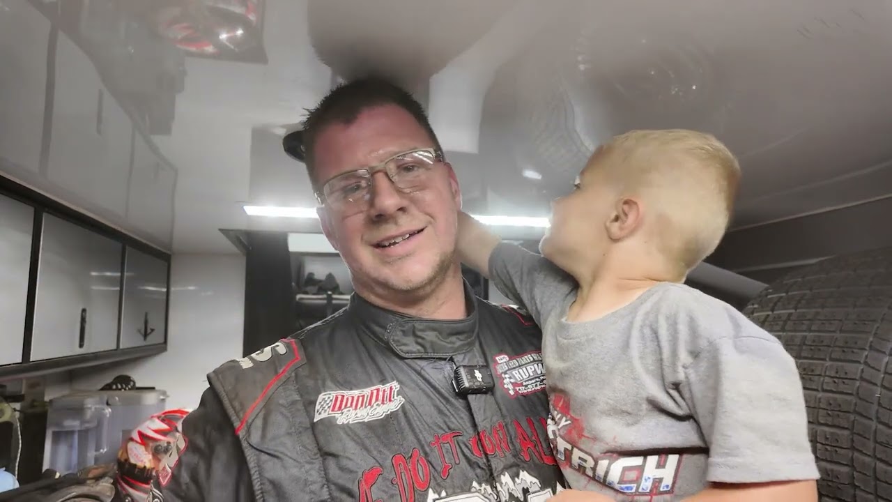 Danny Dietrich discusses his victory on Night 1 of Pennsylvania Speedweek at Williams Grove.