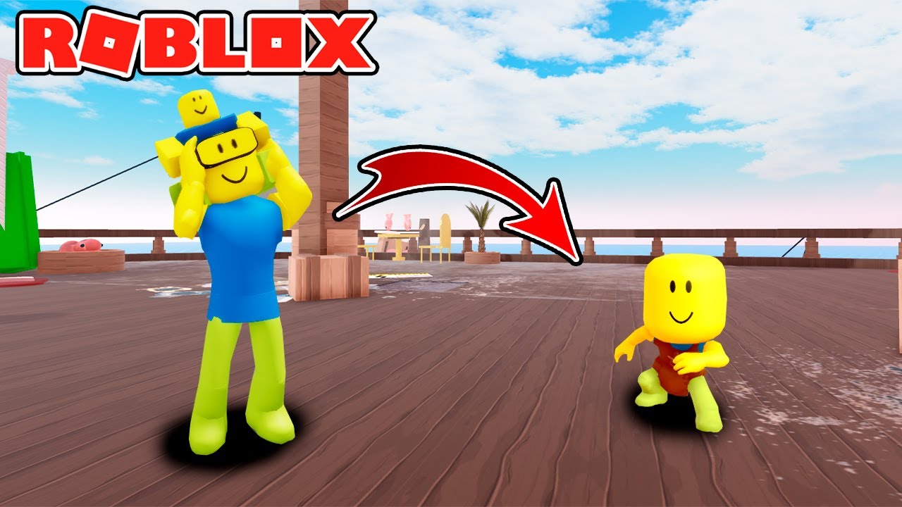 ME CONVIERTO EN UN BEBE EN ROBLOX | Bake Da Baby