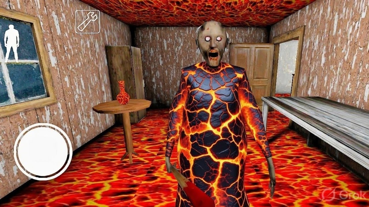 Granny Game Horror Escape Gameplay | Granny House In Lava 🌋😱 Ep2