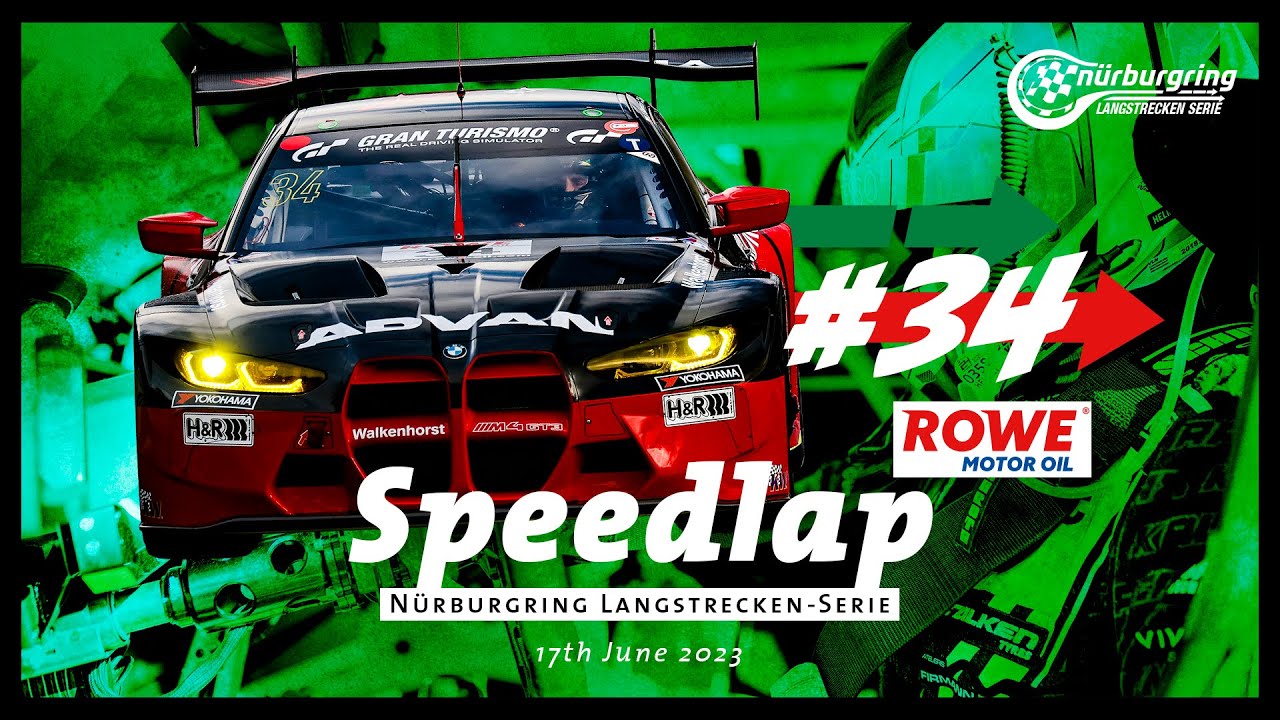 ROWE Speedlap | #34 | BMW M4 GT3