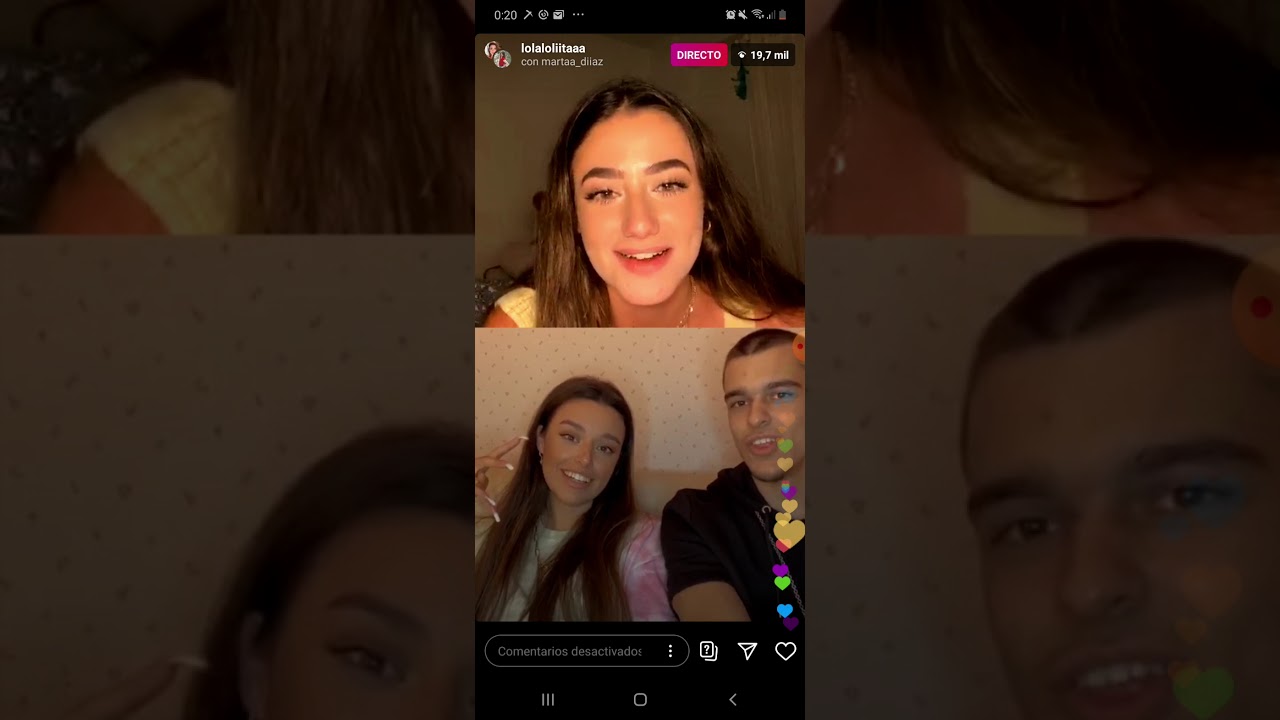 Directo de Lolalolita y Marta Díaz 4 parte