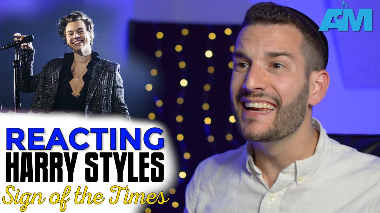 ADAM MISHAN reacts to SIGN OF THE TIMES by Harry Styles Live