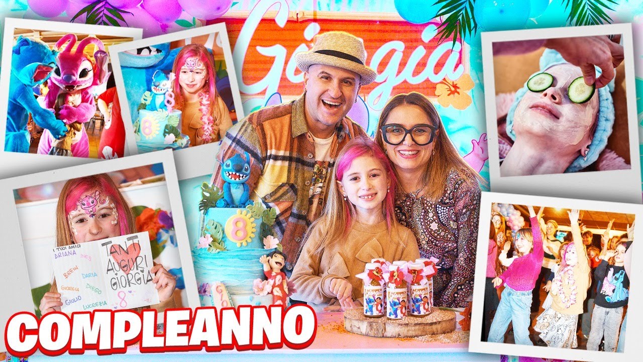 FESTA DI COMPLEANNO A SORPRESA DI GIORGIA NELLA NOSTRA NUOVA CASA CON I NOSTRI AMICI GIADA E MAMMA!