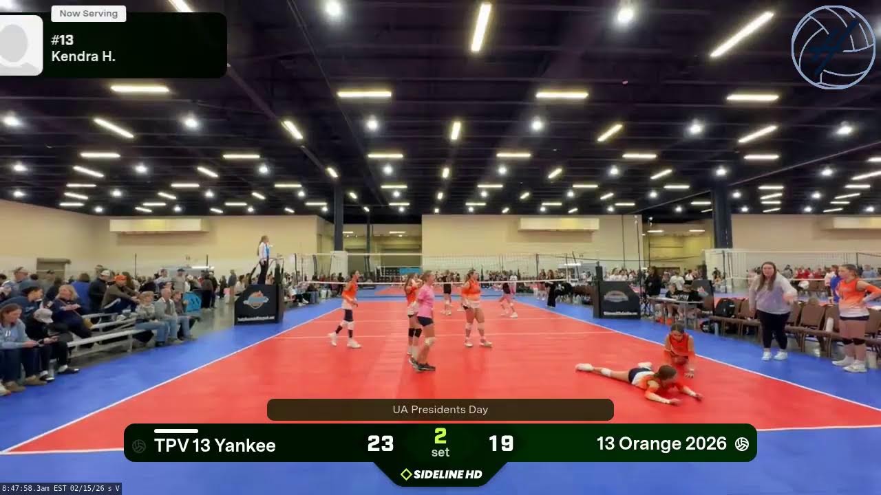 13 Orange 2026 vs. TPV 13 Yankee (2026.02.15)