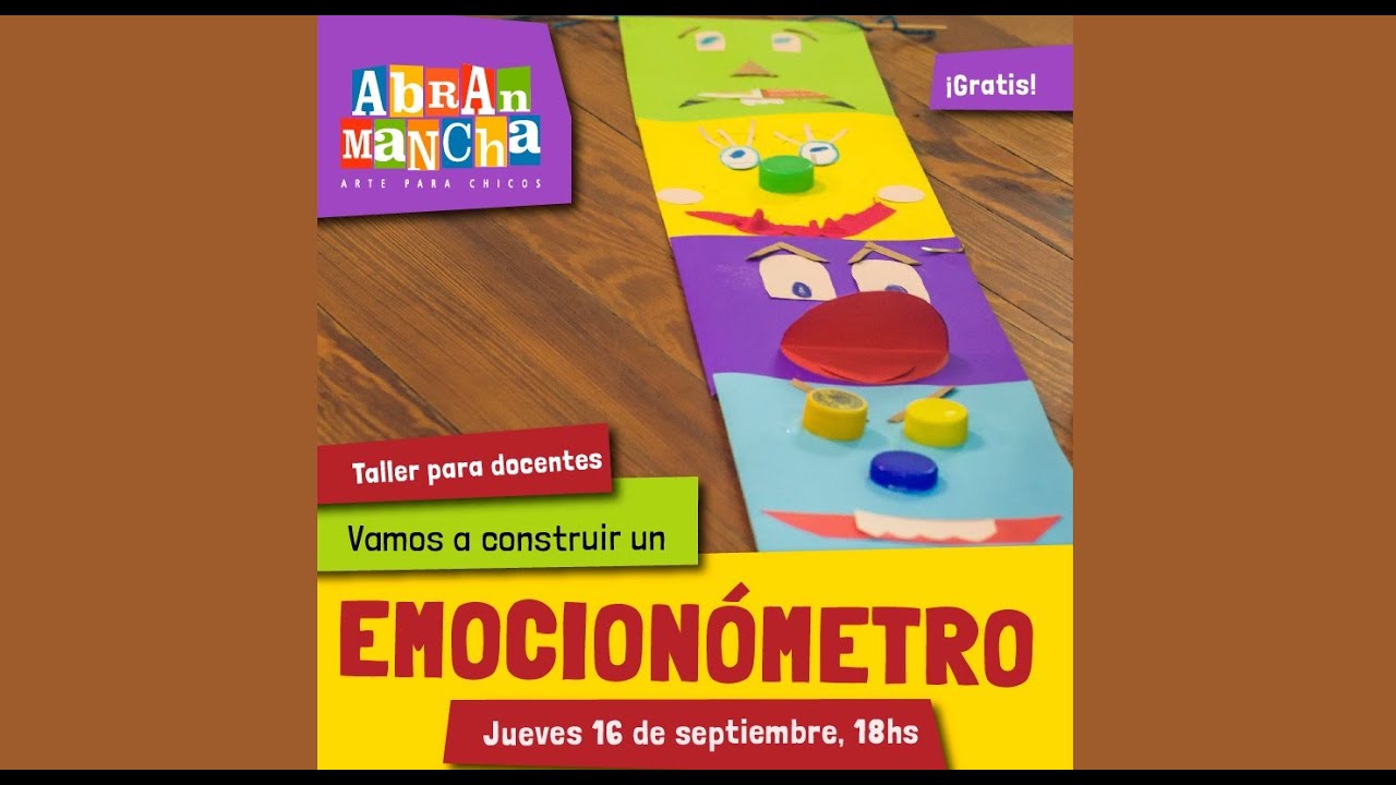 Taller para docentes: Emocionómetro.