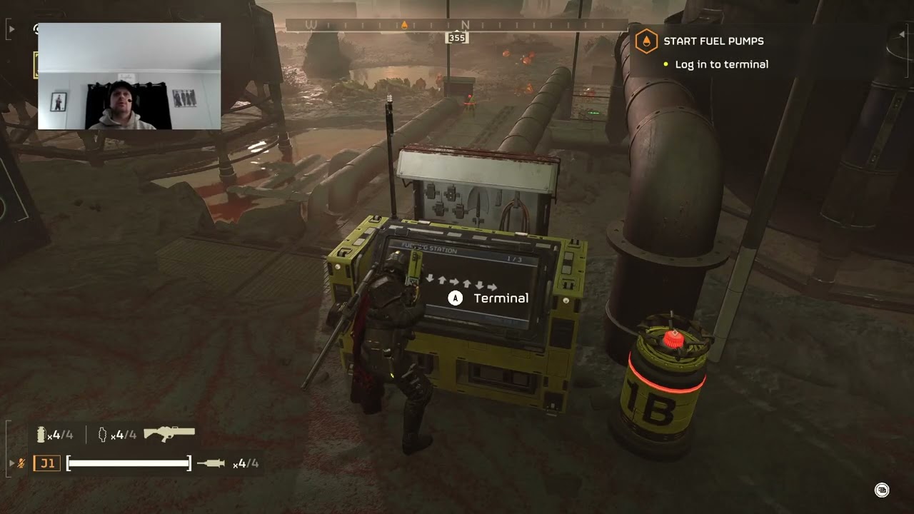 Helldivers 2: Grinding