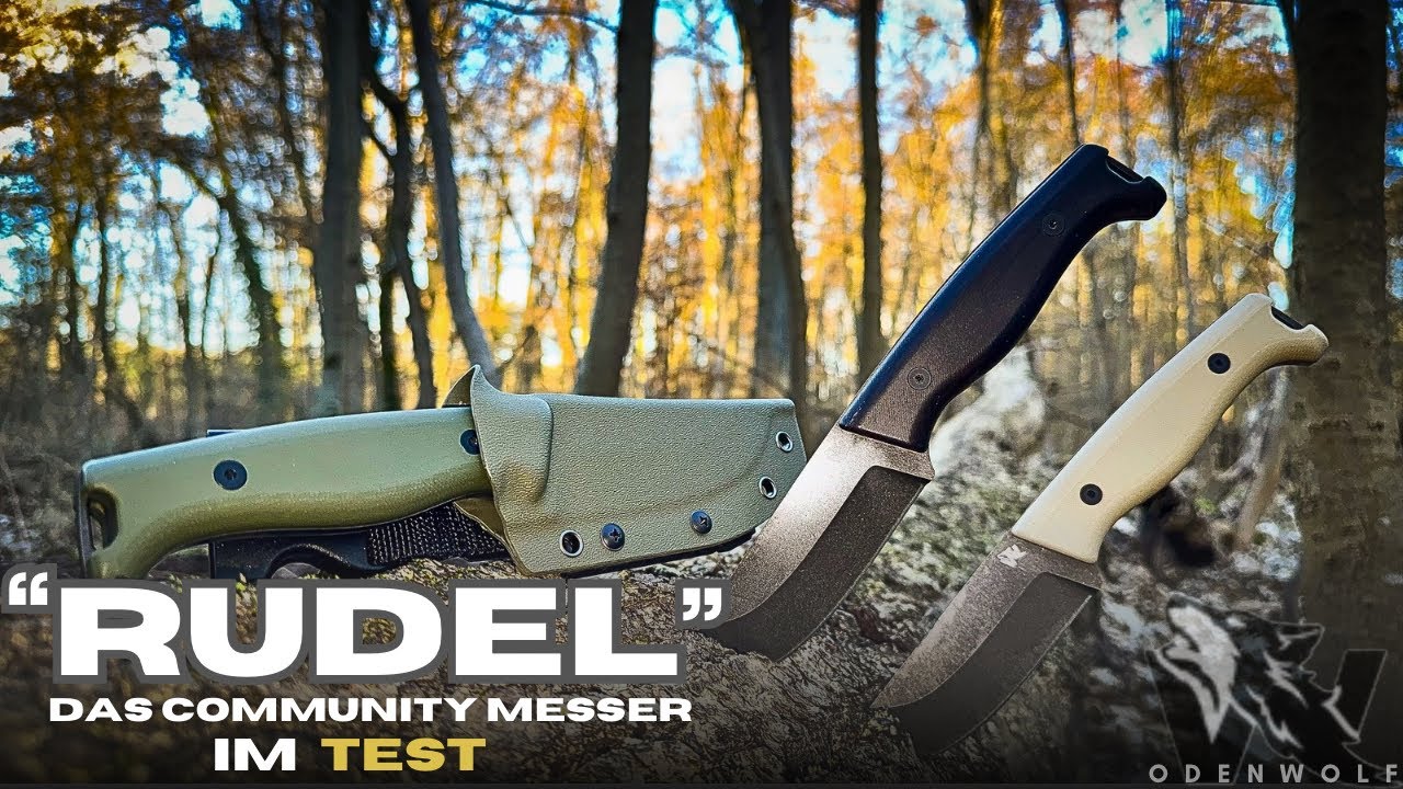 Ich teste das Odenwolf RUDEL - Was kann das Community Messer ?