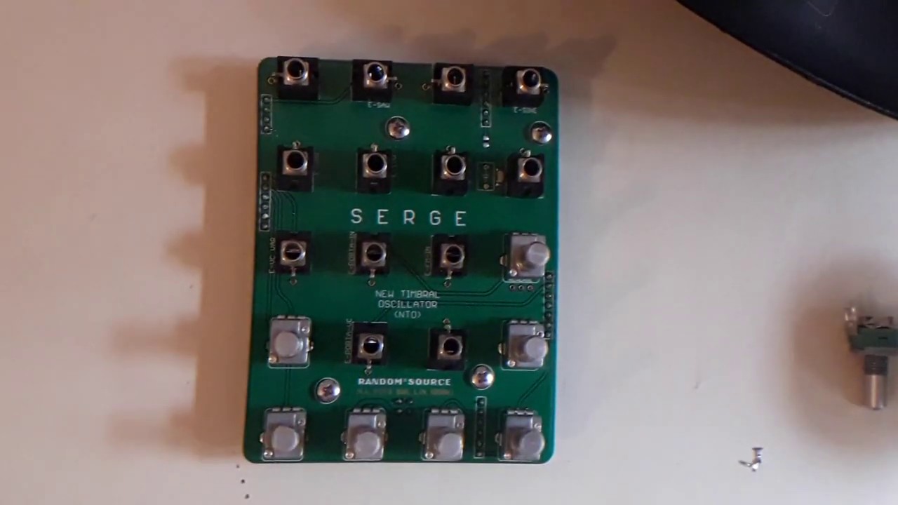 Synthorexia #13 : Sergery / How to fix a broken potentiometer of an NTO (by Random Source)