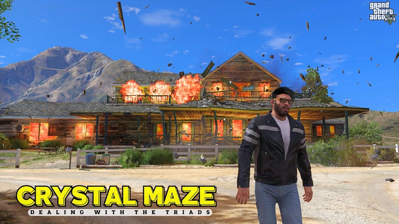 GTA 5 PC - MISSION #21 - CRYSTAL MAZE