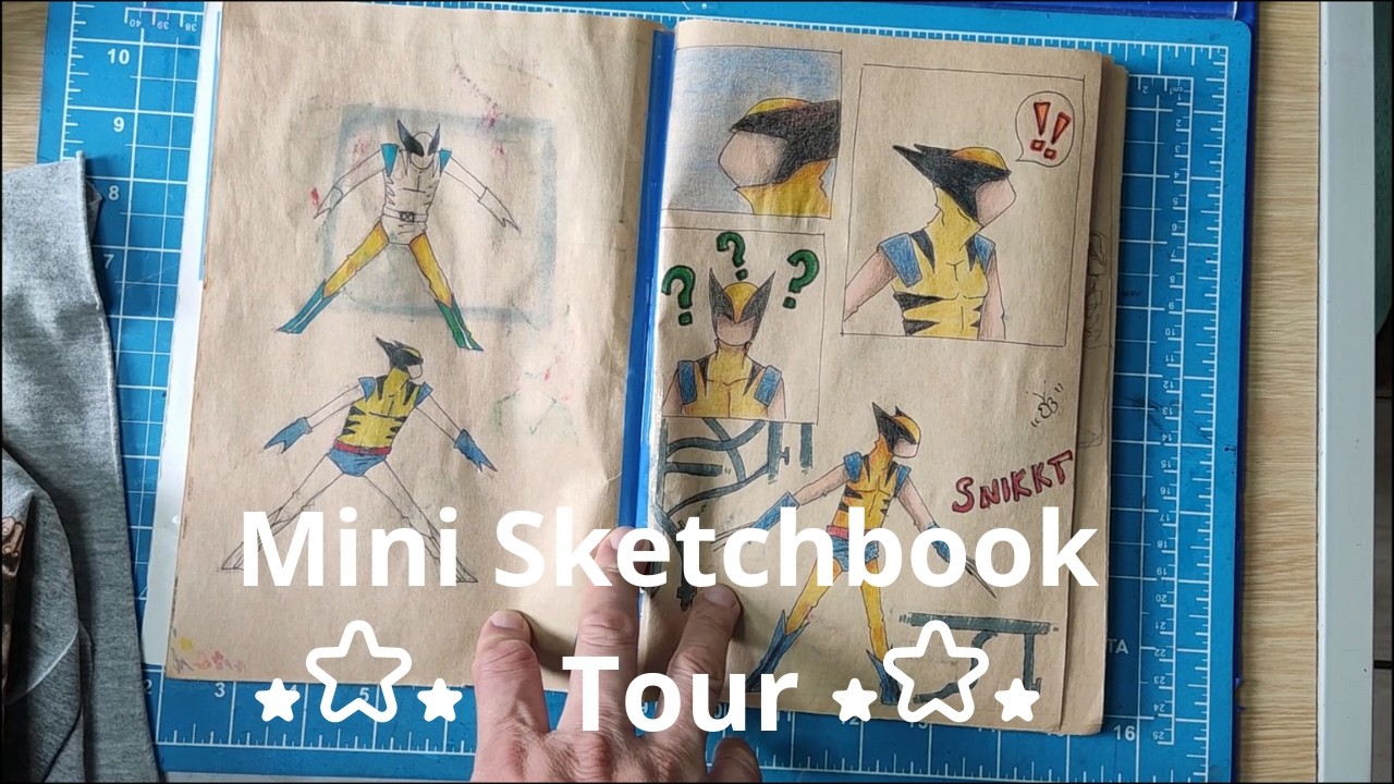 Mini Sketchbook Tour
