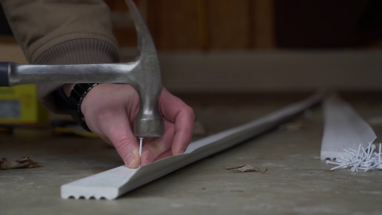 How to Install Vinyl Thermostop Garage Door Trim