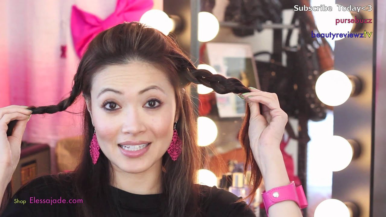 5 Minutes Nuts For Knots No Heat Hair Tutorial