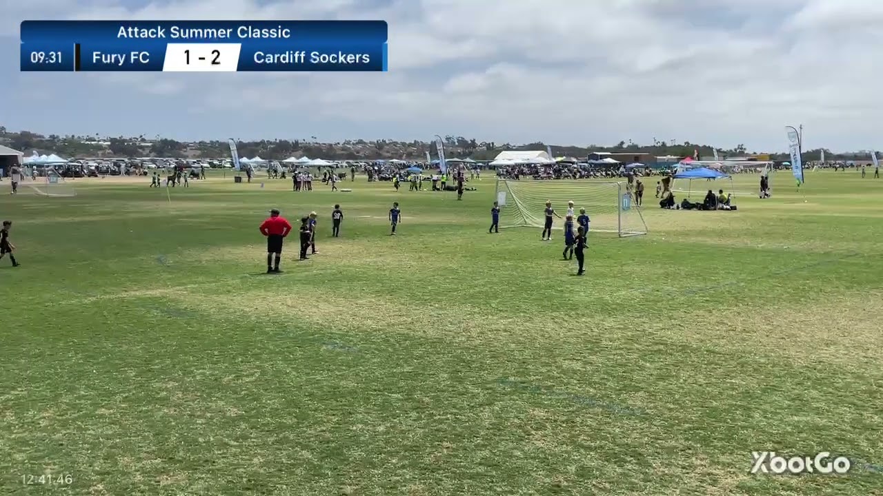 2025 Attack Summer Classic Tournament - Game 1 - B18 - Fury FC vs Cardiff Soccers - 8/16/2025