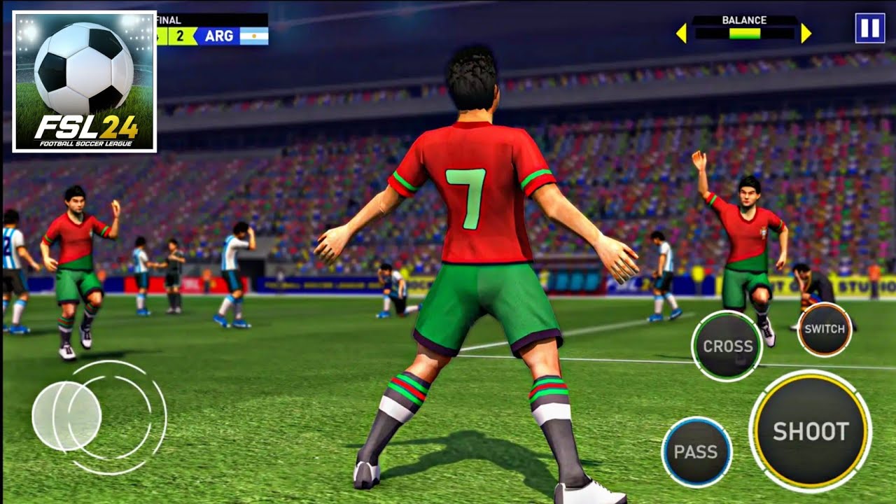 Football Soccer League : FSL24 - First Look Gameplay (Android,iOS)