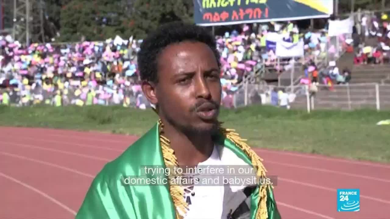 Ethiopians protest US sanctions over brutal Tigray war