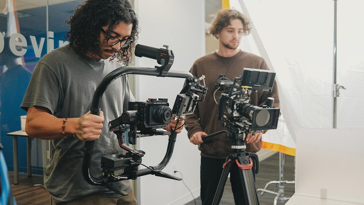 Raw BTS Commercial Shoot - Corporate Office
