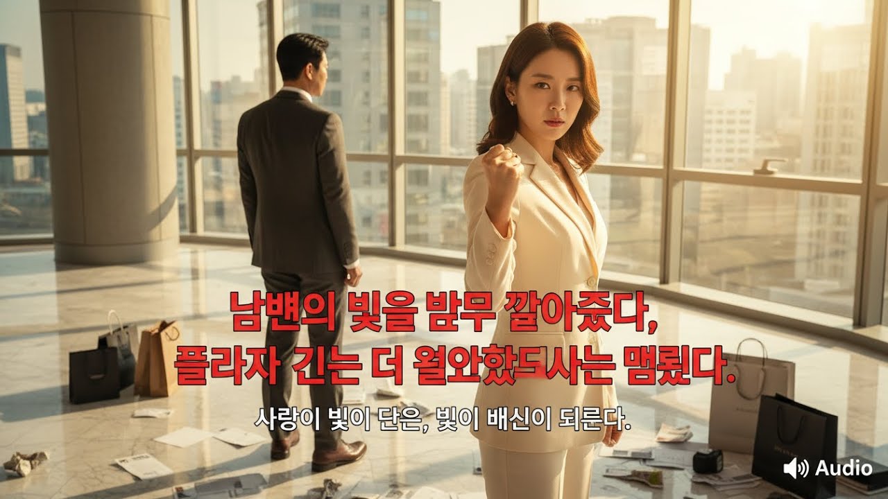 남편의 빚을 모두 갚아줬다, 끝나자 그는 더 요구했고 나는 멈췄다