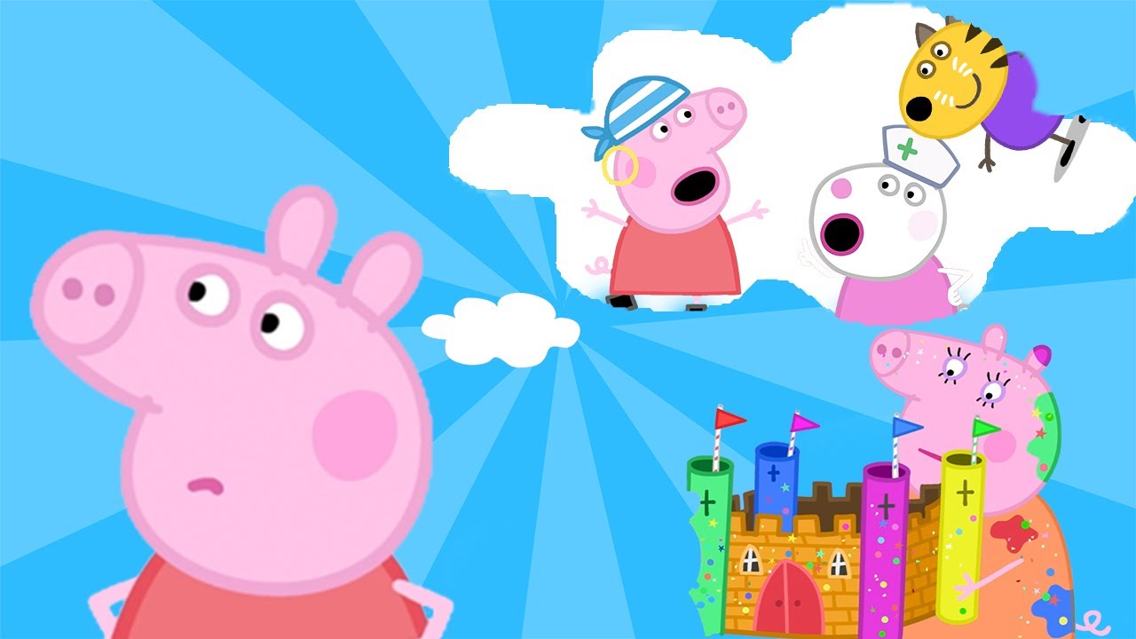 Peppa Pig And Her Friends Use Their Imaginations! 🐷🧸 | Peppa Pig Official Family Kids Cartoon