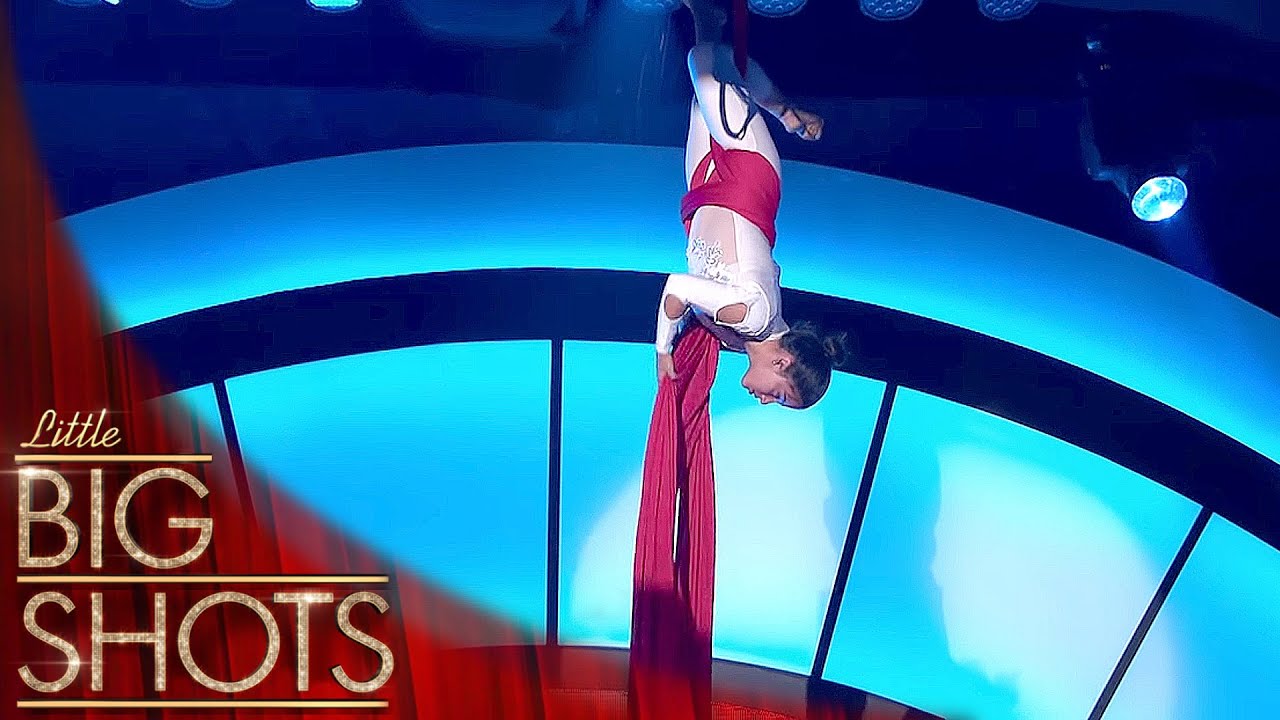 Aerialist Leticia Stuns With Routine | Little Big Shots